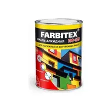 Эмаль алкидная FARBITEX ПФ-115 черный 400г
