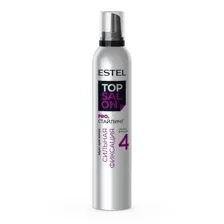 Мусс для волос Сильная фиксация TOP SALON PRO. СТАЙЛИНГ ESTEL, 350 мл
