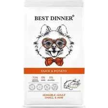 Сухой корм для собак Best Dinner Adult Sensible Mini Duck &amp; Potato (10 кг)