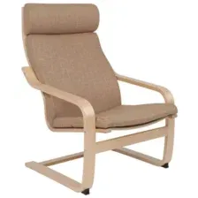 Кресло-качалка AksHome RELAX (Релакс) ткань бежевый
