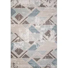 Ковер для жилой комнаты Merinos Naturel D979-STAN-BEIGE-BLUE (1x2)