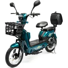 Электроскутер NOVA EC03 (зеленый, без цепи)