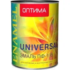 Эмаль Оптима ПФ-115 (1.9кг, черный)