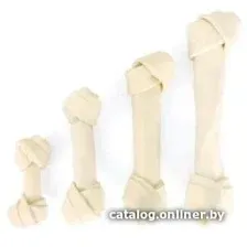 Лакомство для собак Triol Кость узловая белая (10 шт, 15 см)
