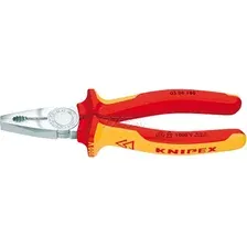 Плоскогубцы 180 мм комбинированные диэлектрические KNIPEX (0306180)