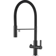 Смеситель ZorG Soifos Premium Brass (черный)
