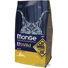 Сухой корм для кошек Monge BWild Adult Hare 10 кг