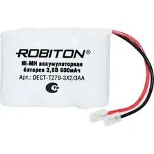 Аккумулятор Robiton DECT-T279-3X2/3AA 600 mAh 1 шт.