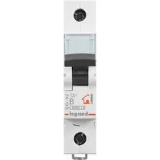 Выключатель автоматический Legrand TX3 1P 32A B 6kA 1M / 403975