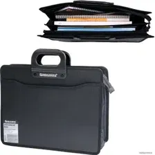 Папка-портфель BRAUBERG 221391 (черный)