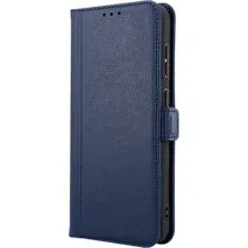 Чехол-книжка Case Book для Poco F6 Pro 5G с магнитной застежкой (темно-синий)