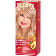 Крем-краска Florex Super, 9.8 бежевый жемчуг