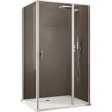 Душевой уголок Allen Brau Priority 100x90 304218 (хром)