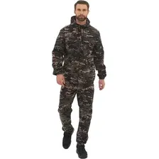 Костюм Huntsman Стрелок летний Сорочка смесовая Черный мультикам (р-р 52-54/182-188)