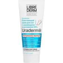 Крем для ног Librederm Uramax, смягчающий, с церамидами и мочевиной 25%, 75 мл