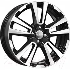 Литой диск K&K КС874 17x6.5" 4x100мм DIA 60.1мм ET 41мм Алмаз черный