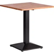 Кухонный стол TetChair Ragnarok 70x70x76 (груша 3/черная опора)