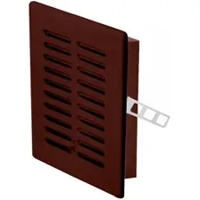 Вентиляционная решетка Awenta Eko T01BR 13.5x16.5 (коричневый)