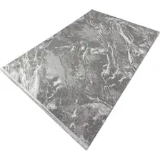 Ковер для жилой комнаты Radjab Carpet Афина Прямоугольник 9012A 12851RK (2x4, Grey/Grey)