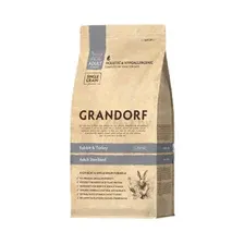 Сухой корм для стерилизованных кошек GRANDORF Adult Sterilised Rabbit&amp;Turkey 2 кг (5407007851249)