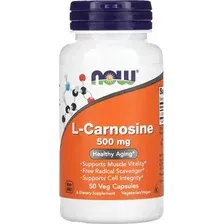 L-карнозин NOW L-Carnosine 500mg (50капсул)