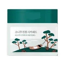 Пэды для лица Round lab Pine Calming Cica Pad, успокаивающие, 50 шт