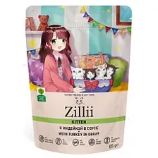 ZILLII Kitten (Индейка в соусе) 85 г