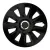Набор колпаков на диски Versaco R17 Stratos RC 17" 17STRATOSRCBLACK (4шт, черный/хром)