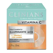 Крем для лица Clinians Витамин С + АНА Complex SPF15 (50мл)