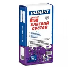Клей для теплоизоляции Диамант 183 КС1 25 кг