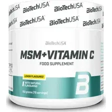 BioTech USA MSM + Vitamin C 150 грамм