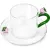 Чашка с блюдцем Ichendorf Milano Fruits & Flowers 09352196 (клубника)