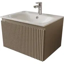 TERMINUS Тумба с умывальником Сицилия 60x38x45 с 1 ящиком SIC10601200501O (капучино)
