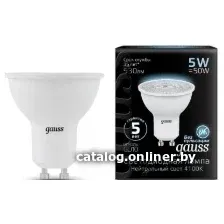 Светодиодная лампочка Gauss GU10 5Вт 4100K [101506205]