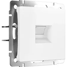Розетка компьютерная Werkel W5120001 (белый матовый)
