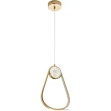 Подвесная люстра LED4U L8601-1 GD