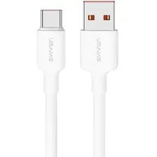 Кабель Usams U84 US-SJ622 USB Type-A - USB Type-C (0.5 м, белый)