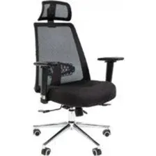 Кресло офисное Chairman 535 Lux (черный/черный)