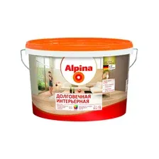 Краска ВД акриловая ALPINA Долговечная интерьерная [5 л] (948106336)