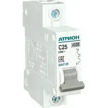 Выключатель автоматический Атрион VA4729-1-25C