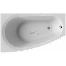 Ванна Alba Spa Baline Asymmetric 150x90 L (с ножками)