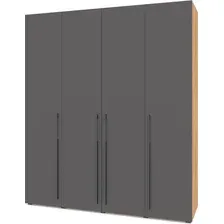 Шкаф распашной Modern Стоун С41 (золотой дуб/графит)