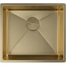 Мойка кухонная ZORG Zerox 49 U / IF PVD Gold