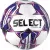 Футбольный мяч Select Atlanta DB / 0575960900 (размер 5, белый/фиолетовый)