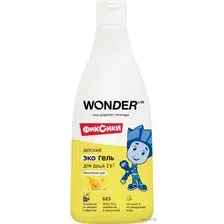 Гель для душа детский Wonder LAB Банановый рай 2в1 (550мл)
