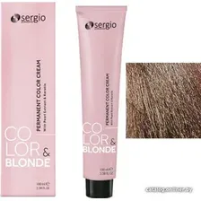 Крем-краска для волос Sergio Professional Color&Blonde 8.31 блондин золотисто-пепельный глазированный