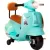 Электромотоцикл Sweet Baby Vespa H1-K (бирюзовый)
