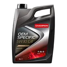 Моторное масло Champion OEM Specific C4 5W30 / 8209215 (5л)