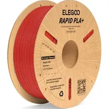 Филамент Elegoo RAPID PLA+ (1.75 мм, 1 кг, красный)