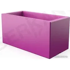 Кашпо Berkano Cubric 40*100 (фиолетовый)